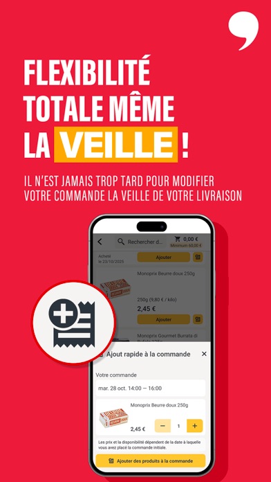 Monoprix.fr Courses iPhone screenshot 7 - Shopping app
