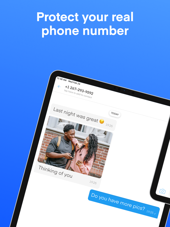 Screenshot #5 pour Text Vault - Texting App