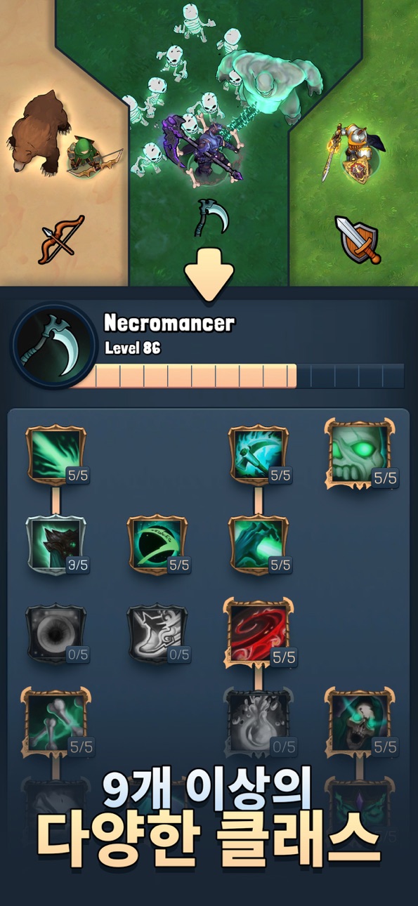 Eternal Hero: Action RPG iOS Mod IPA screenshot 2 - iOS game interface