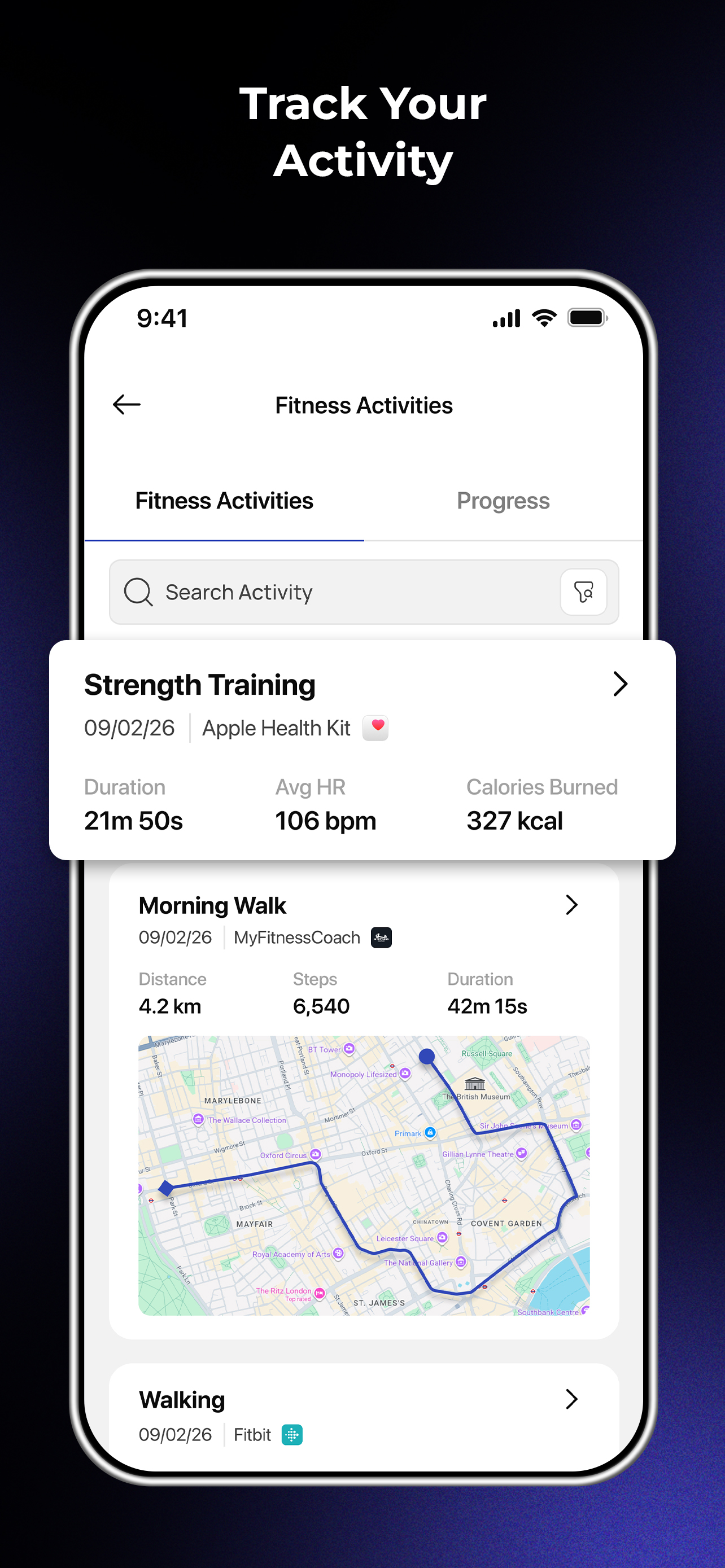 MyFitnessCoach-Fitness Tracker screenshot 8