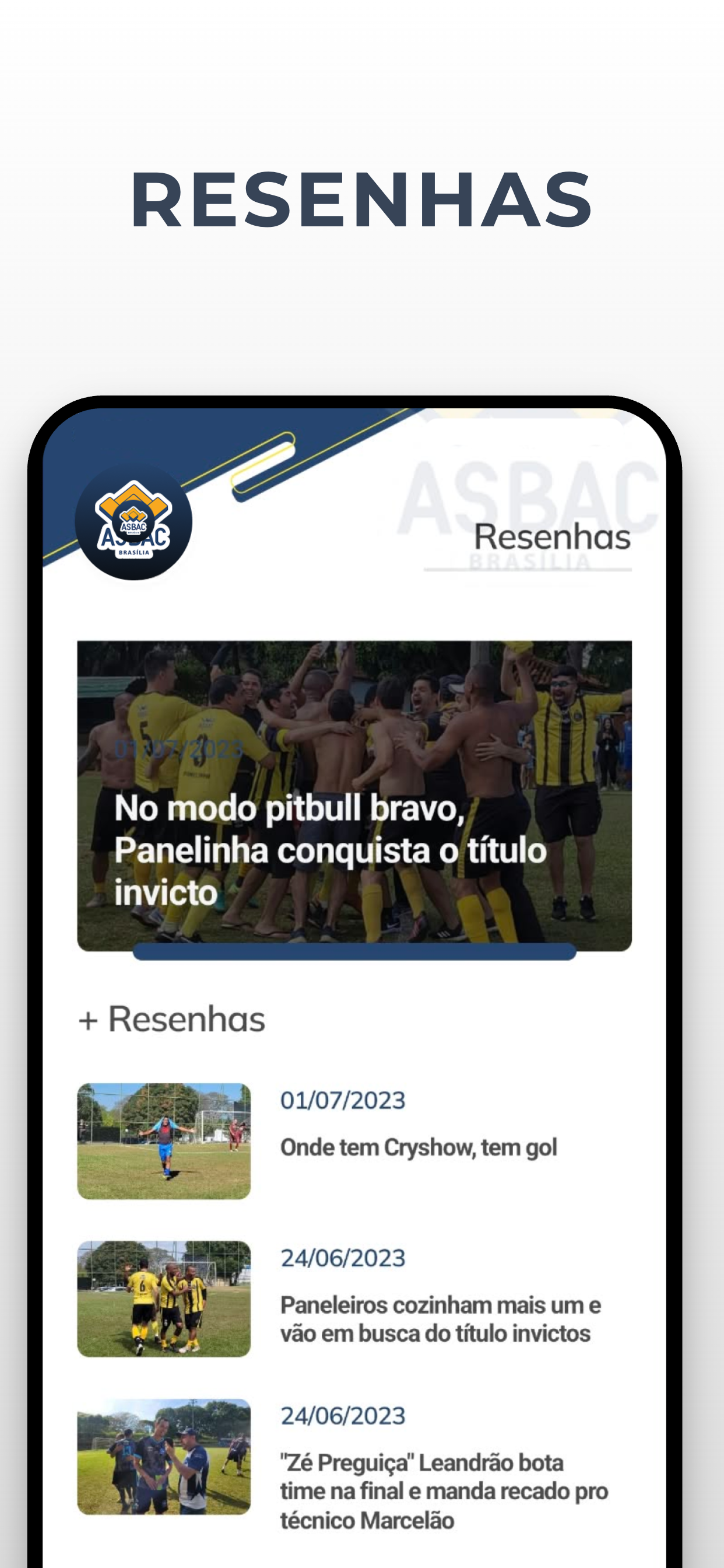 Asbac Sports screenshot 2