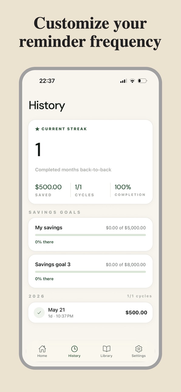 iPhone screenshot