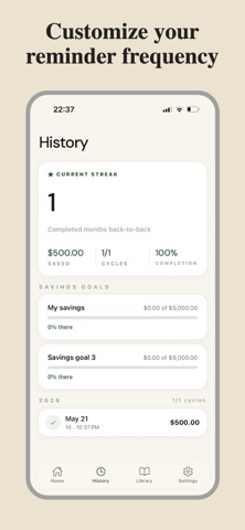 Pay Yourself First: Save Money screenshot