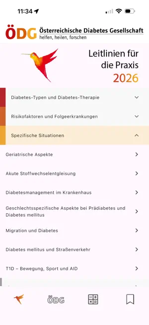 ÖDG mobile - Leitlinien 2026 screenshot 2