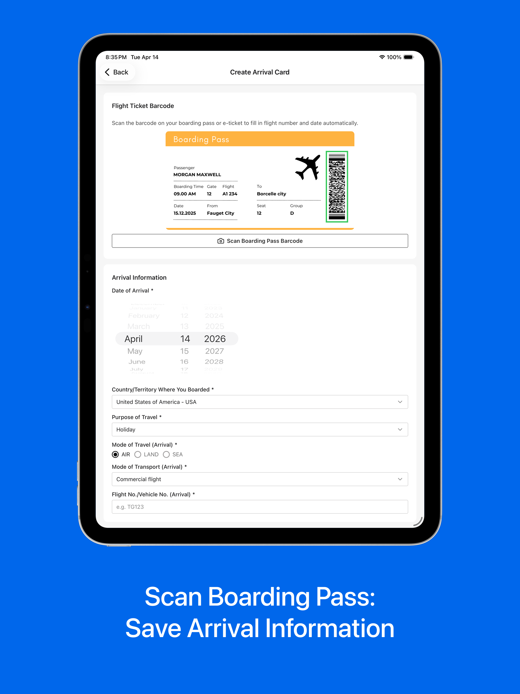 Thai TDAC Arrival Card Helper