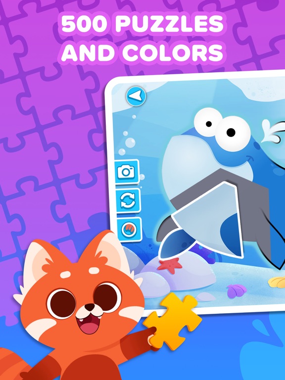 Kid Panda: Colors and Puzzles