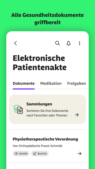 BARMER eCare iPhone screenshot 3