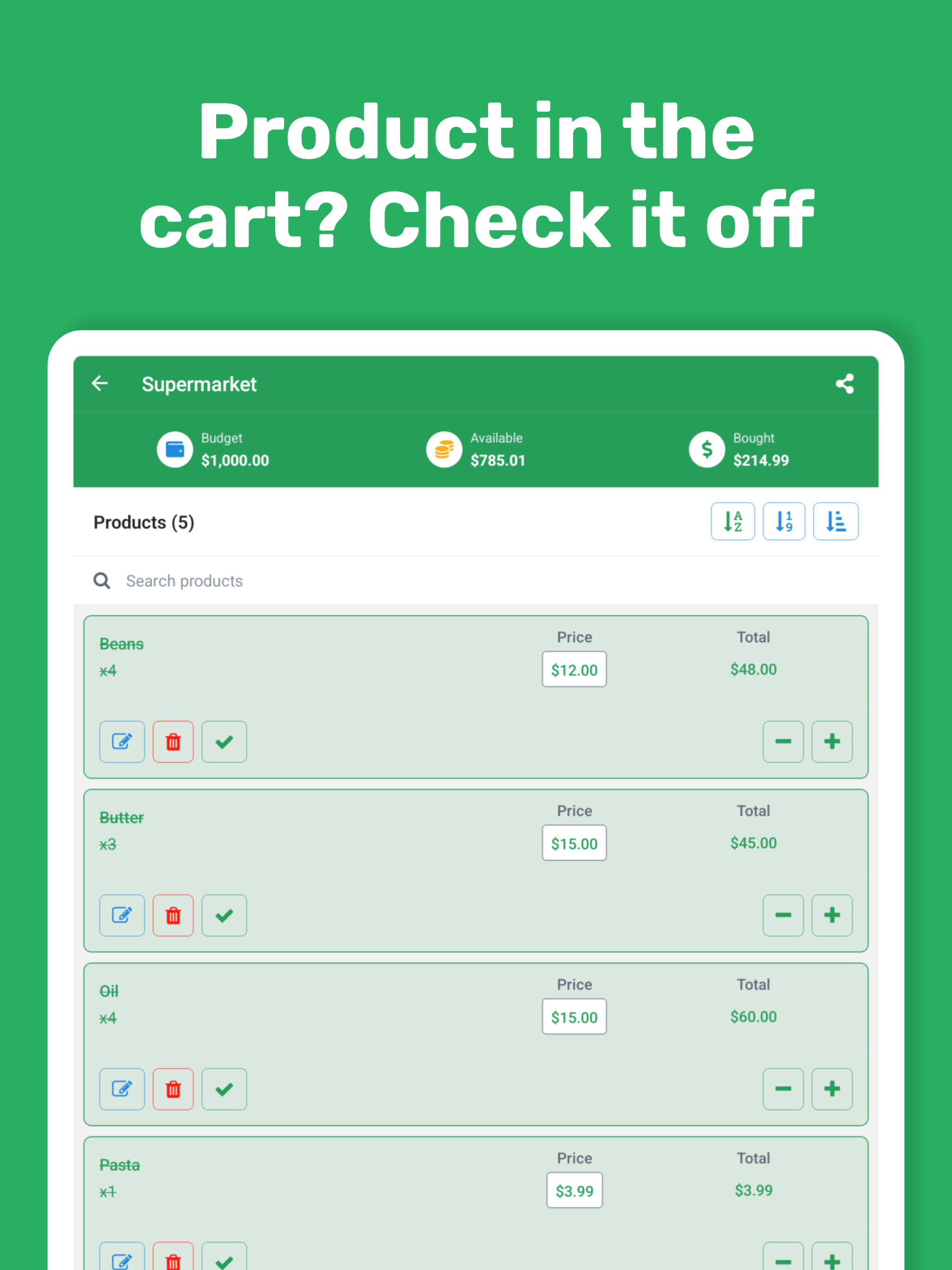 Grocery Shopping List - Listay screenshot 8