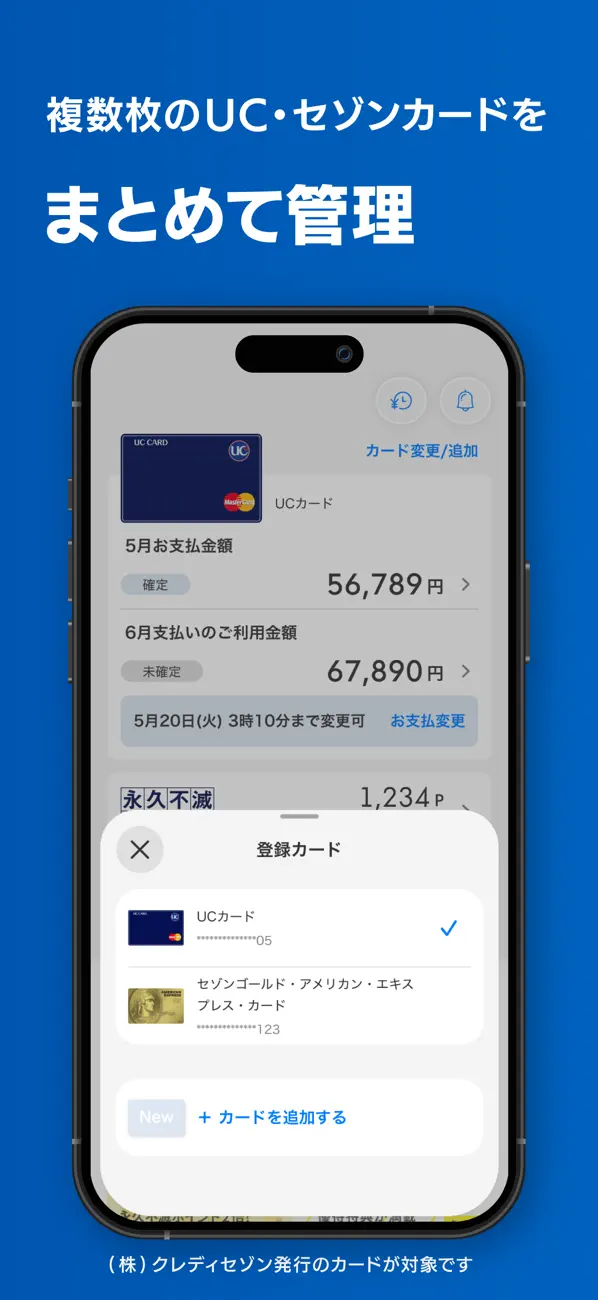 Screenshot #3 pour UC Portal/クレジット管理