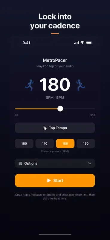 MetroPacer: Run Cadence screenshot 4 of 4