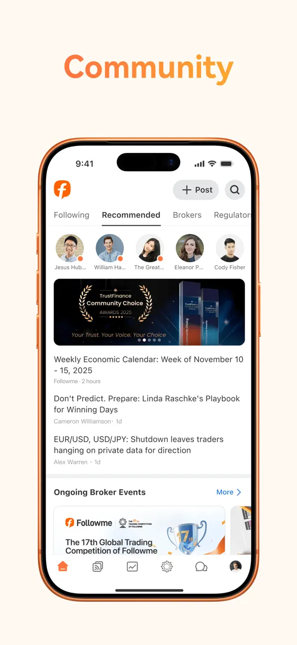 Screenshot #2 pour Followme - Trading Community