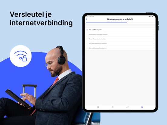 NordVPN: VPN snel & onbeperkt iPad app afbeelding 2