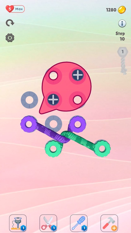 Screw Tangle Rope : Nuts&Bolts