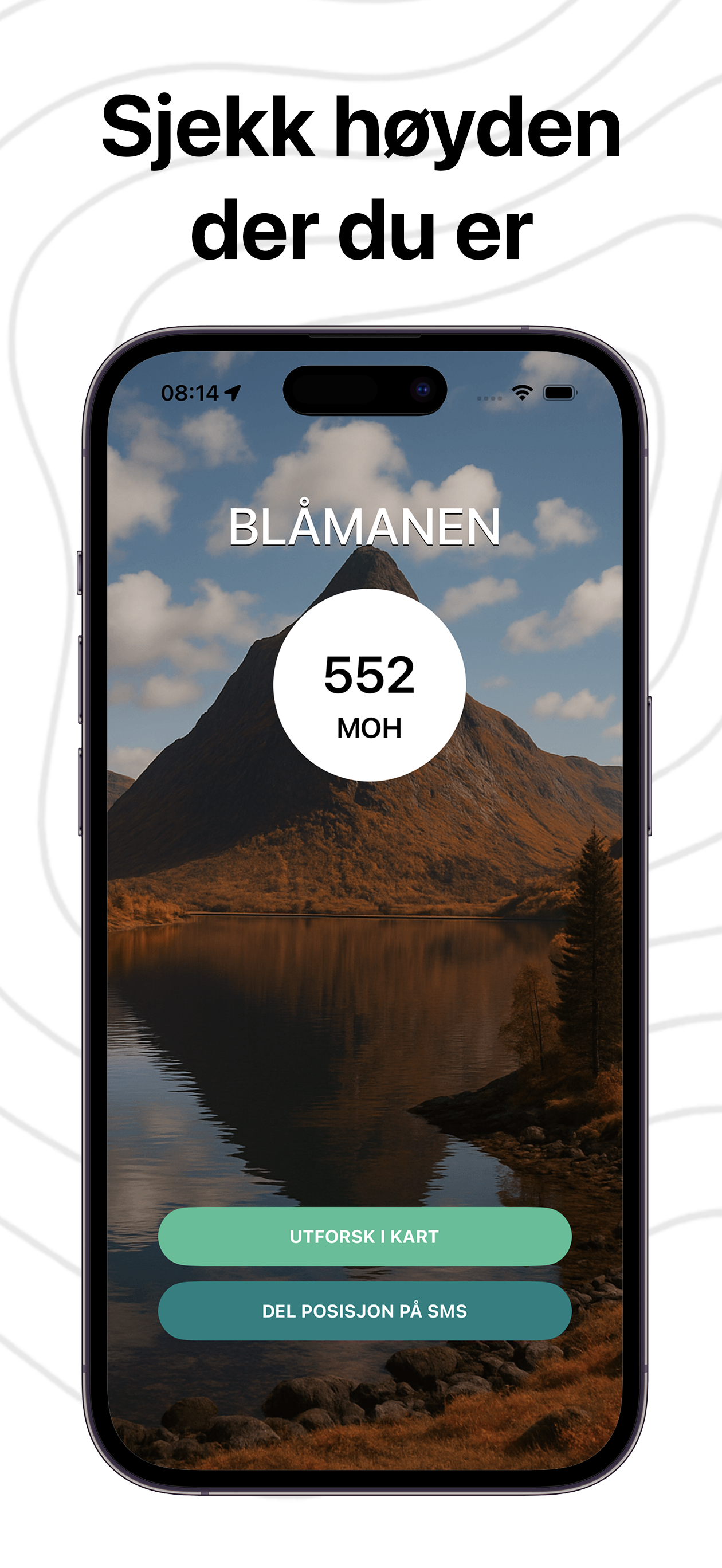 Above - Høyde over havet