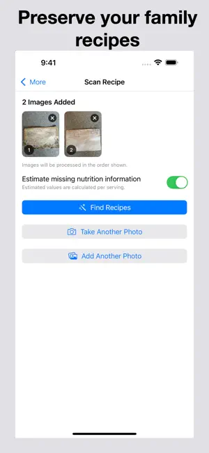 Mangerate Recipe Manager screenshot 3