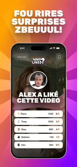 Capture d'écran de WhoLiked? – Le Jeu Des Likes sur iPhone 4