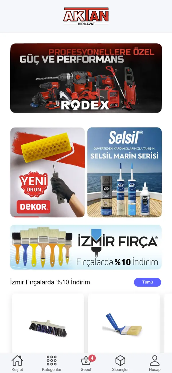 Screenshot #1 pour Aktan Hırdavat