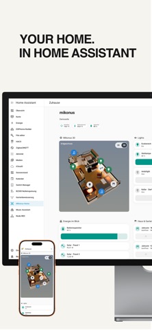 Mikonus for Home Assistant Screenshot 2 of 9