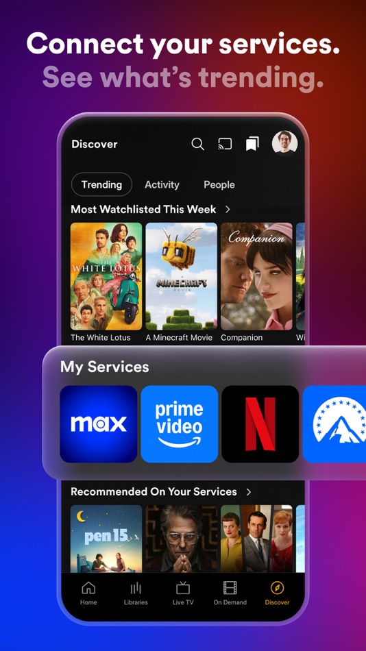 #5. Plex: Watch Live TV and Movies (iOS) Podle: Plex Inc.