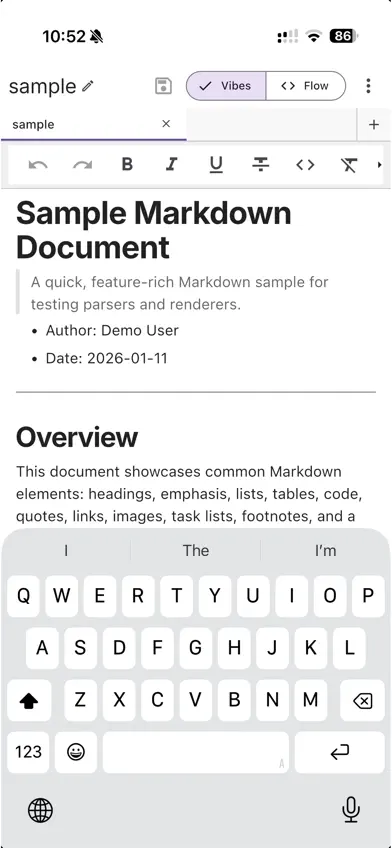 Marky Mark Markdown Editor screenshot 4