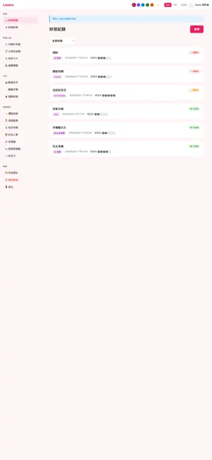 Lovers 情侶吵架紀錄 screenshot 3