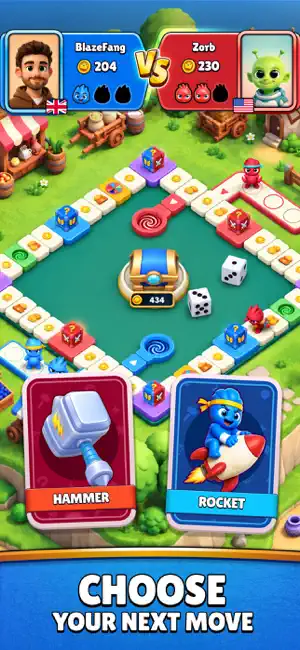 Dice Rivals: 1v1 Board Game screenshot 4