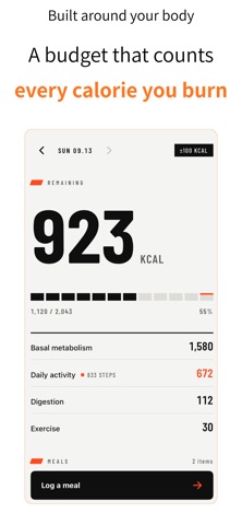 KcalCounter: Calorie Tracker Screenshot 1 of 3