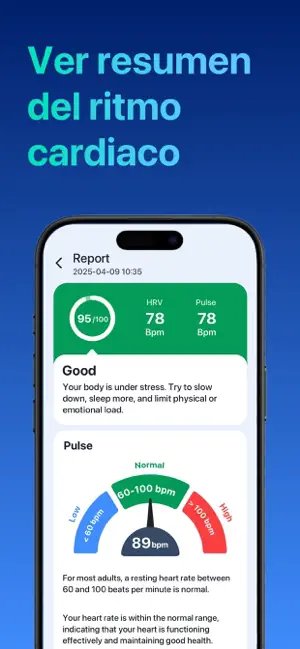 VitalBeat: Ritmo Cardíaco iPhone screenshot 4