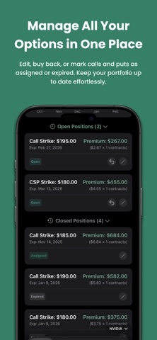 StrikeFlow: Options Income screenshot