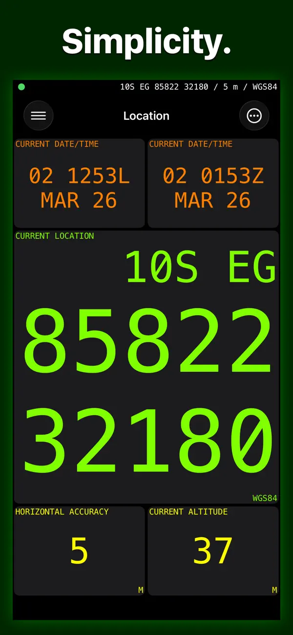 Screenshot #2 pour MilGPS