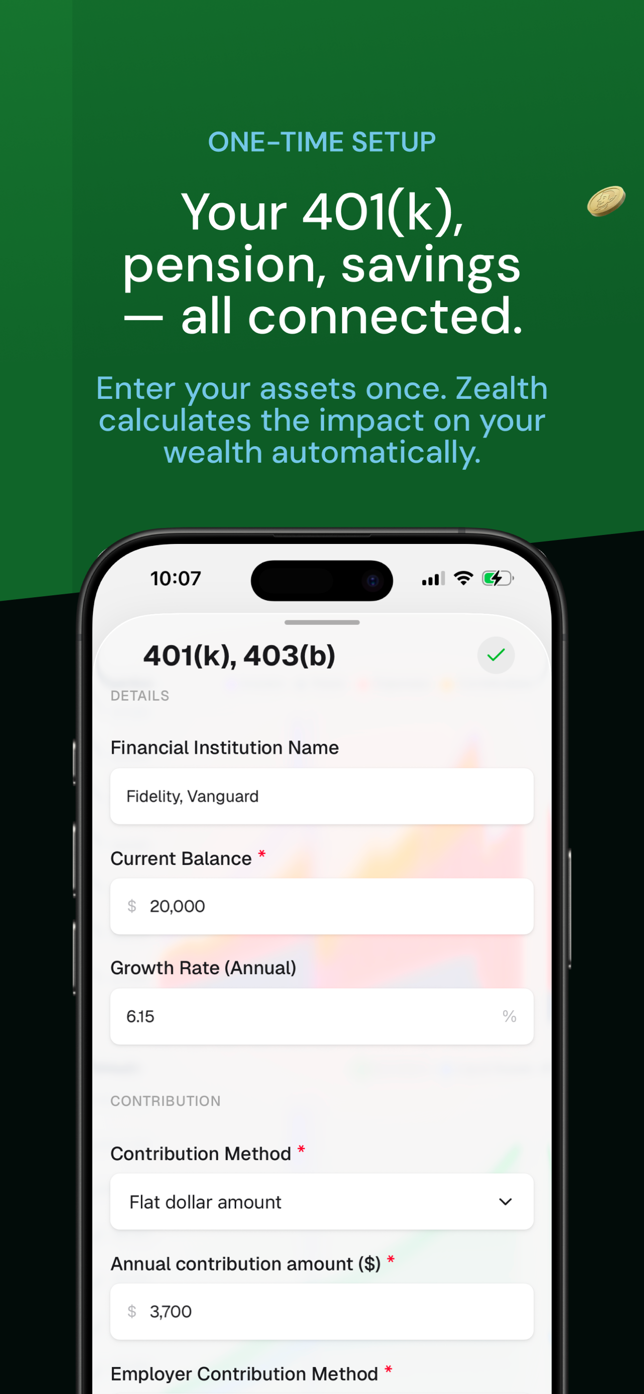 Zealth.io screenshot 8