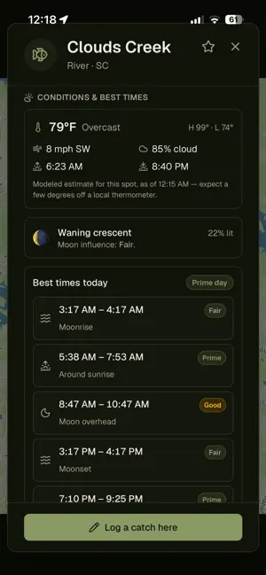 FishHook: Fishing Maps & Logs screenshot 3