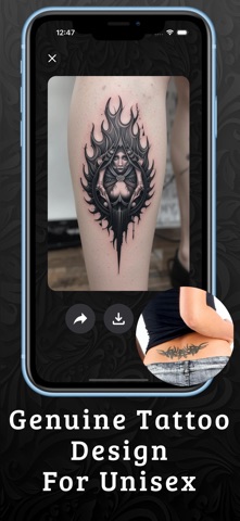Tattoo AI Custom Tattoo Design screenshot