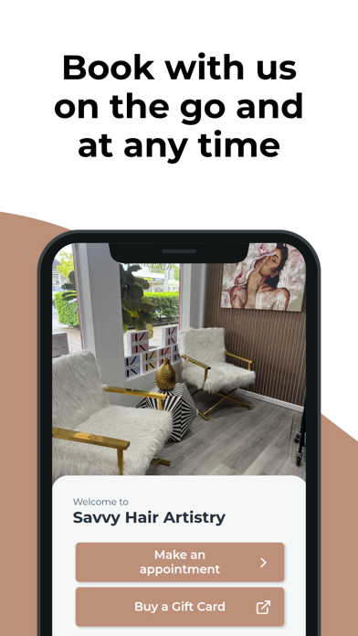 Savvy Hair Artistry app screenshot