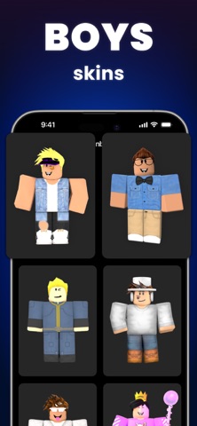 Skins & Avatars Clothes Maker iPhone screenshot