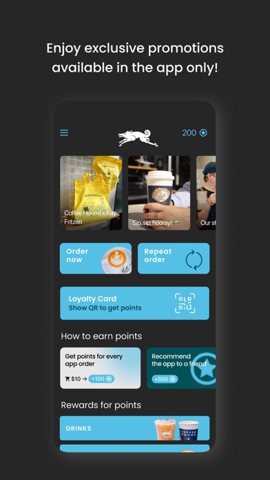 Screenshot #2 pour Coffee Hound Cafe