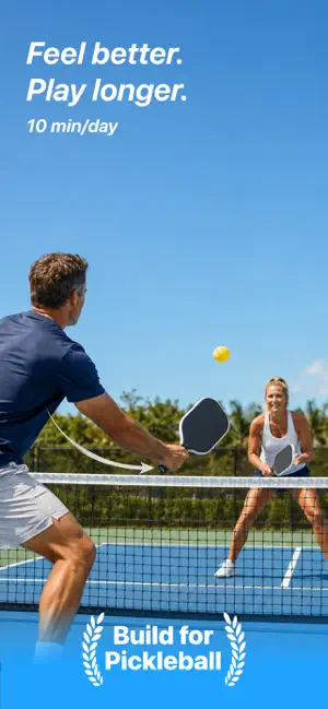 StayInPlay: Pickleball Warmups screenshot 1