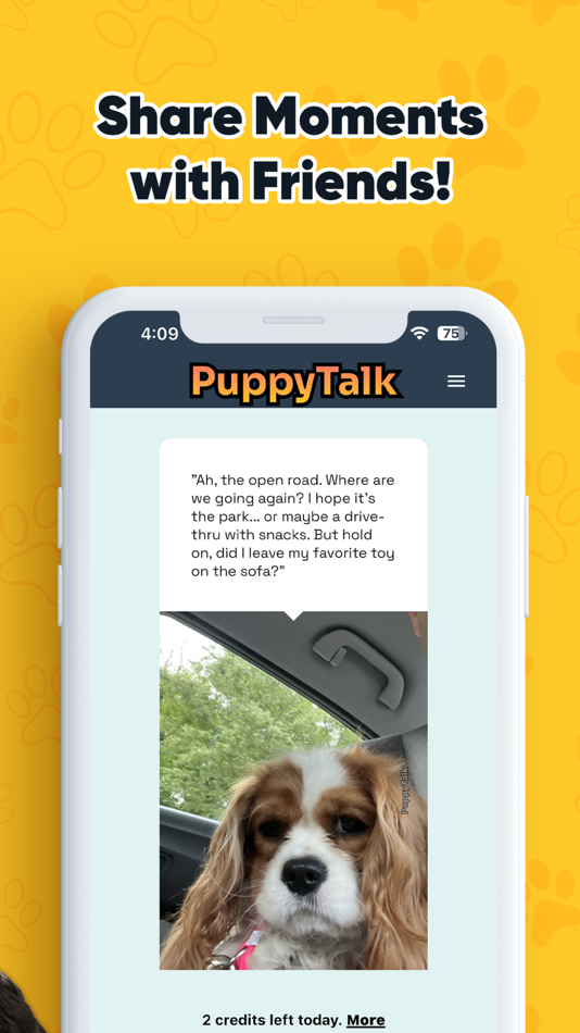 #3. PuppyTalk: Dog/Pet Translator (iOS) 来自: Ari Wasch
