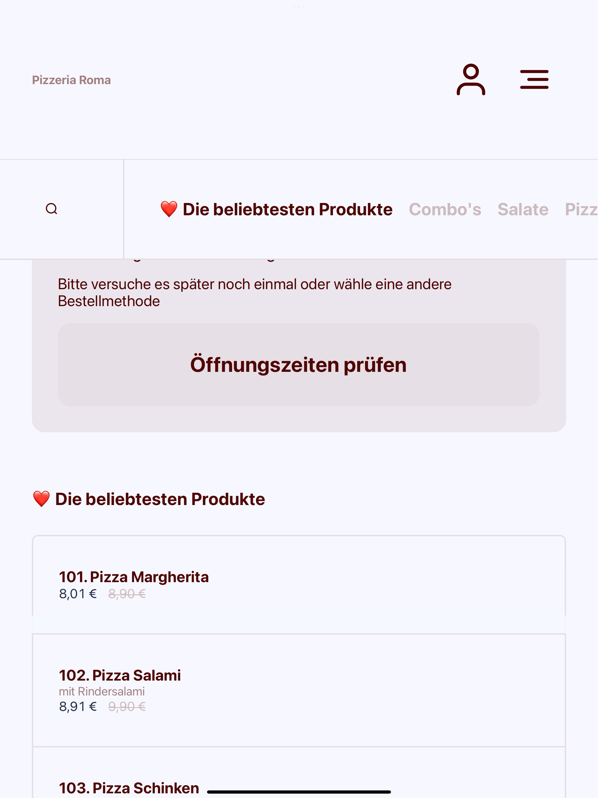 Pizzeria Roma Ingolstadt screenshot 7