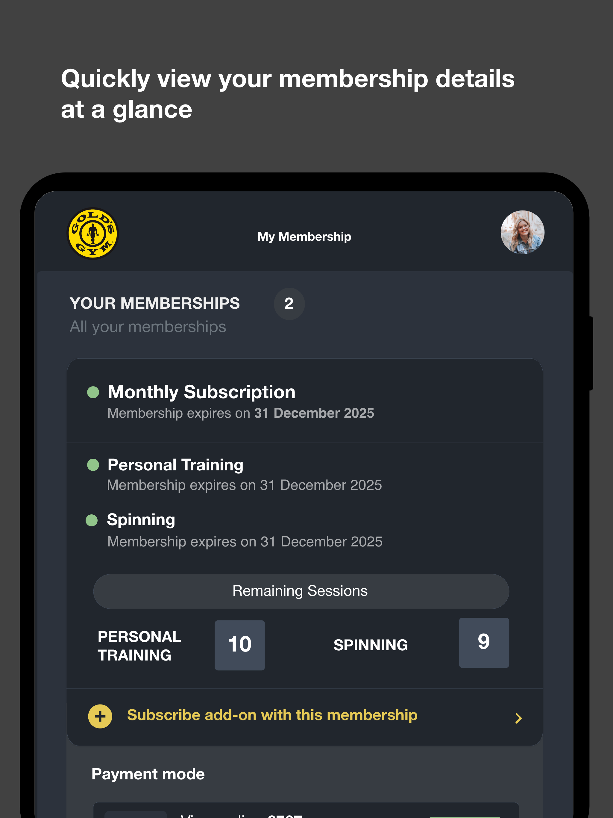 Gold's Gym Saudi Arabia screenshot 8