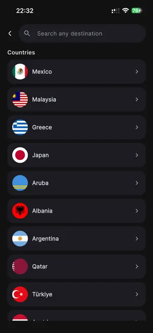 VoyageSIM - eSIM for Travel screenshot 2