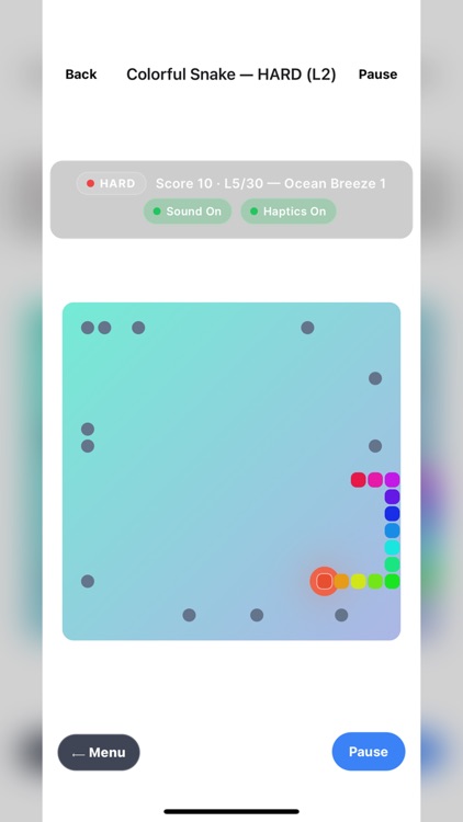 Colorful Snake Game screenshot-6