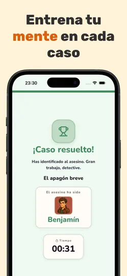 Captura de pantalla de Enigmic: Casos De Crímenes en iPhone 5