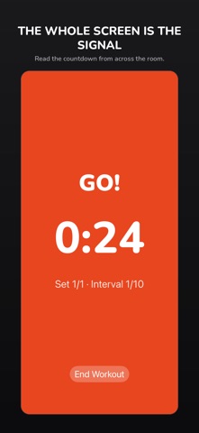 HIITimer: Interval Timer screenshot 1