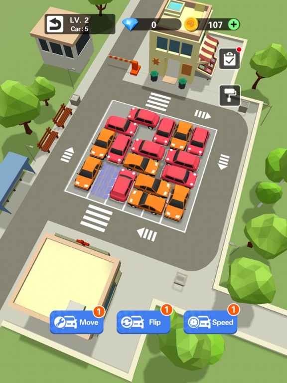Crazy Parking Car Master iPad screenshot 4 - Games app