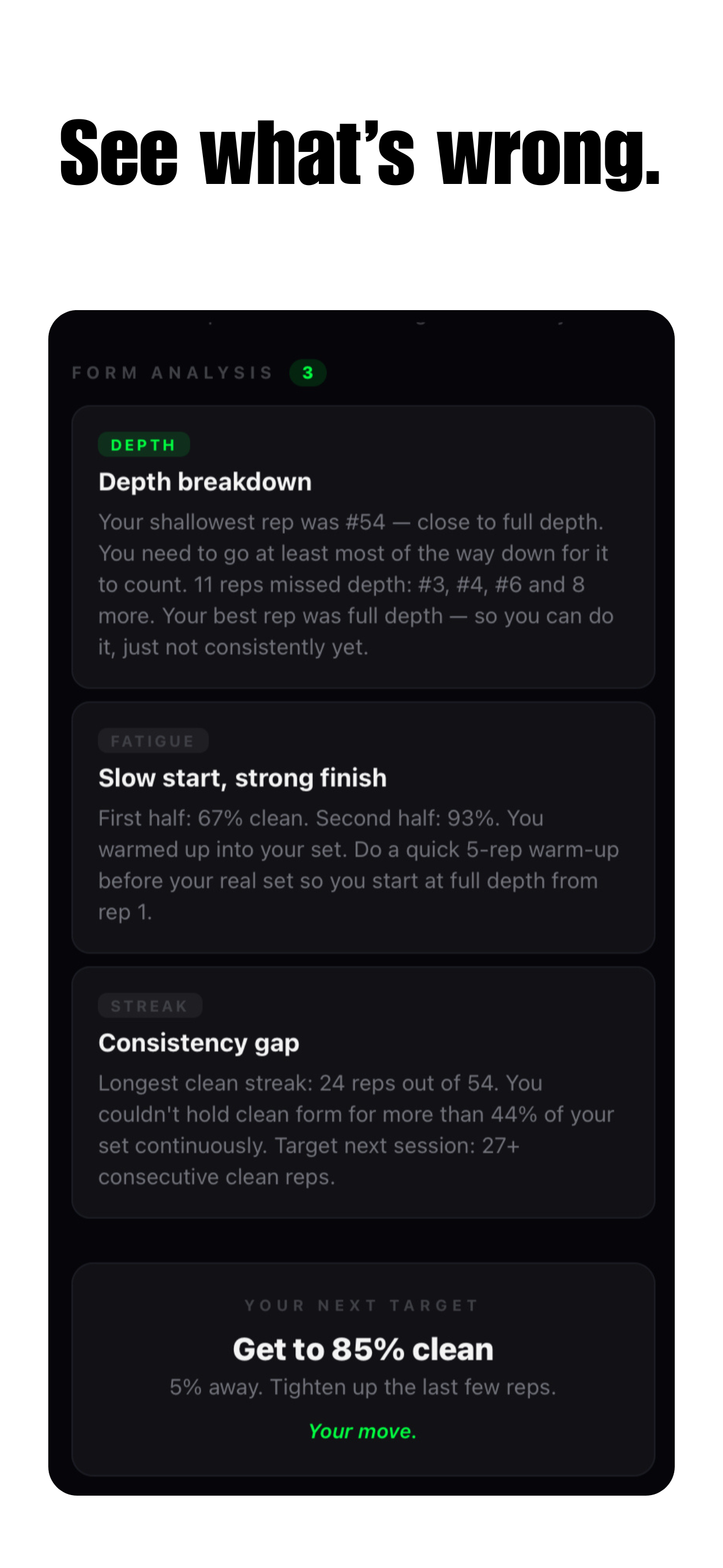 Formlit - AI Form Coach screenshot 5