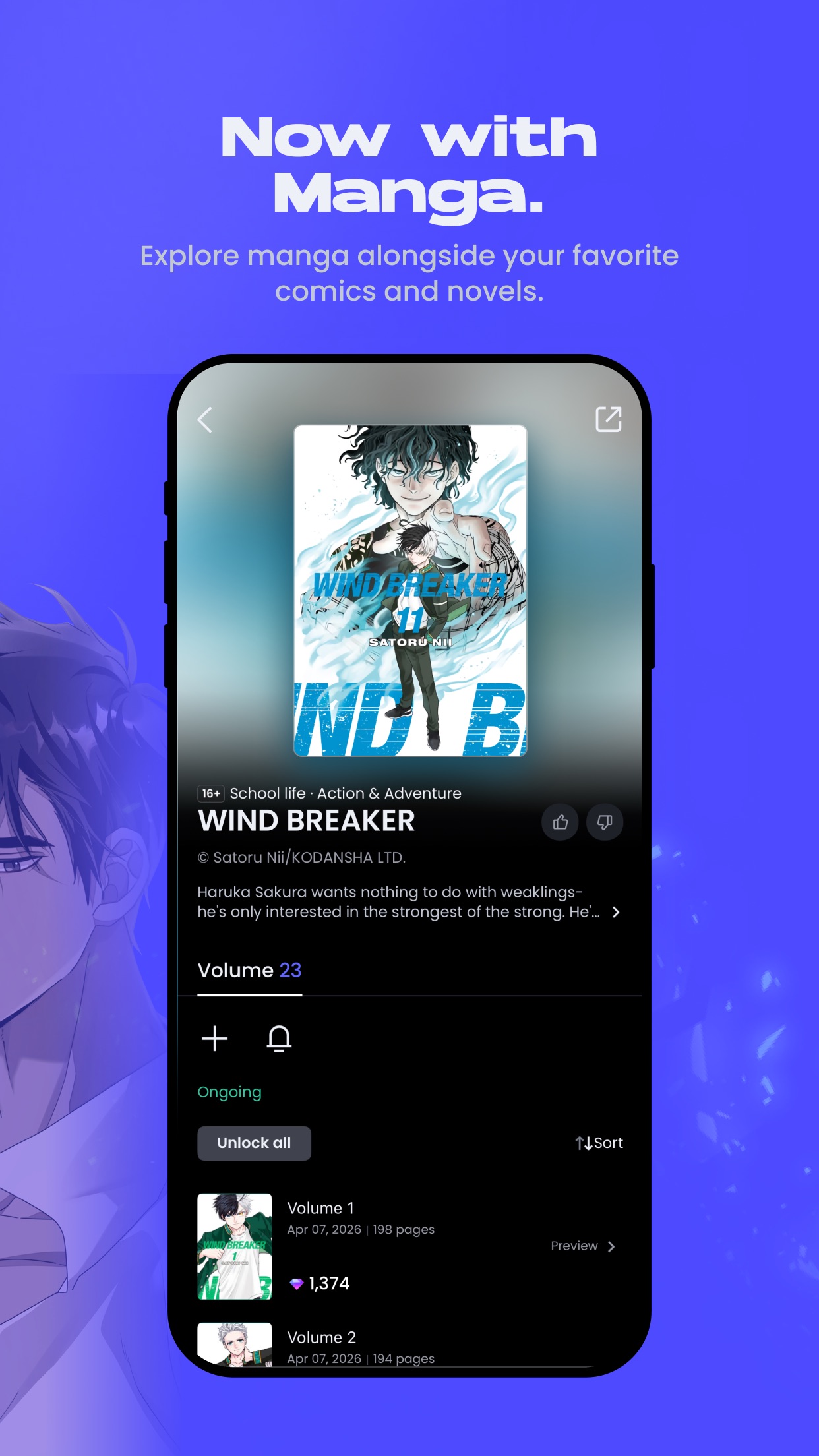 Screenshot 3 of Manta - Manga, Manhwa, Novels