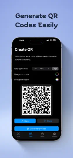 QR Scanner Pro: QR Code Reader iPhone Ekran Görüntüsü 2