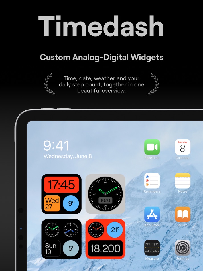 #1. Timedash Widgets (iOS) 由: TIN