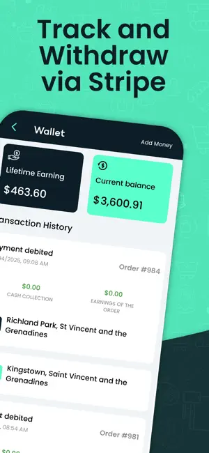 Vonzuu Driver · Delivery Jobs screenshot 2